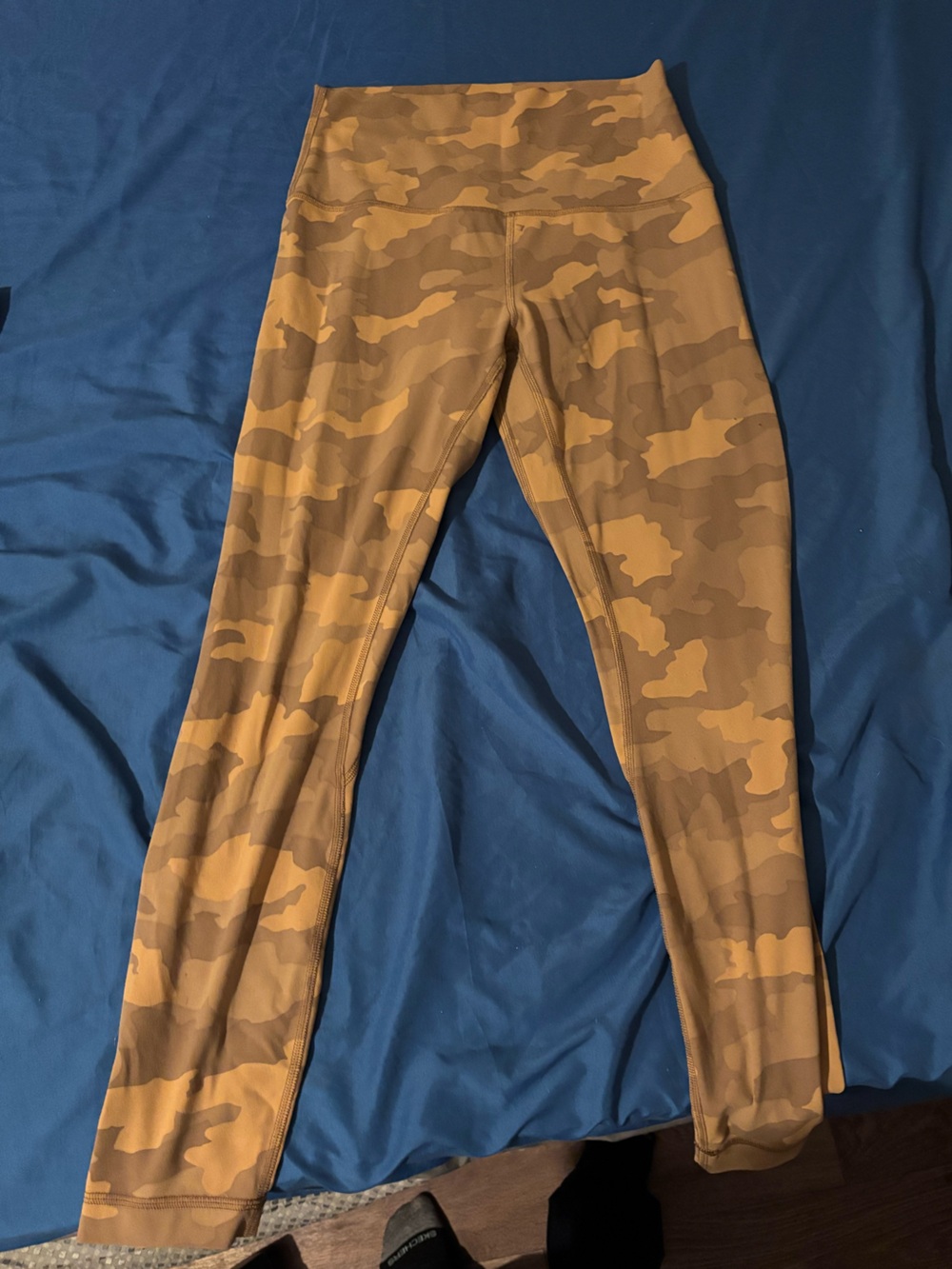 Lululemon Camel Camo Leggings